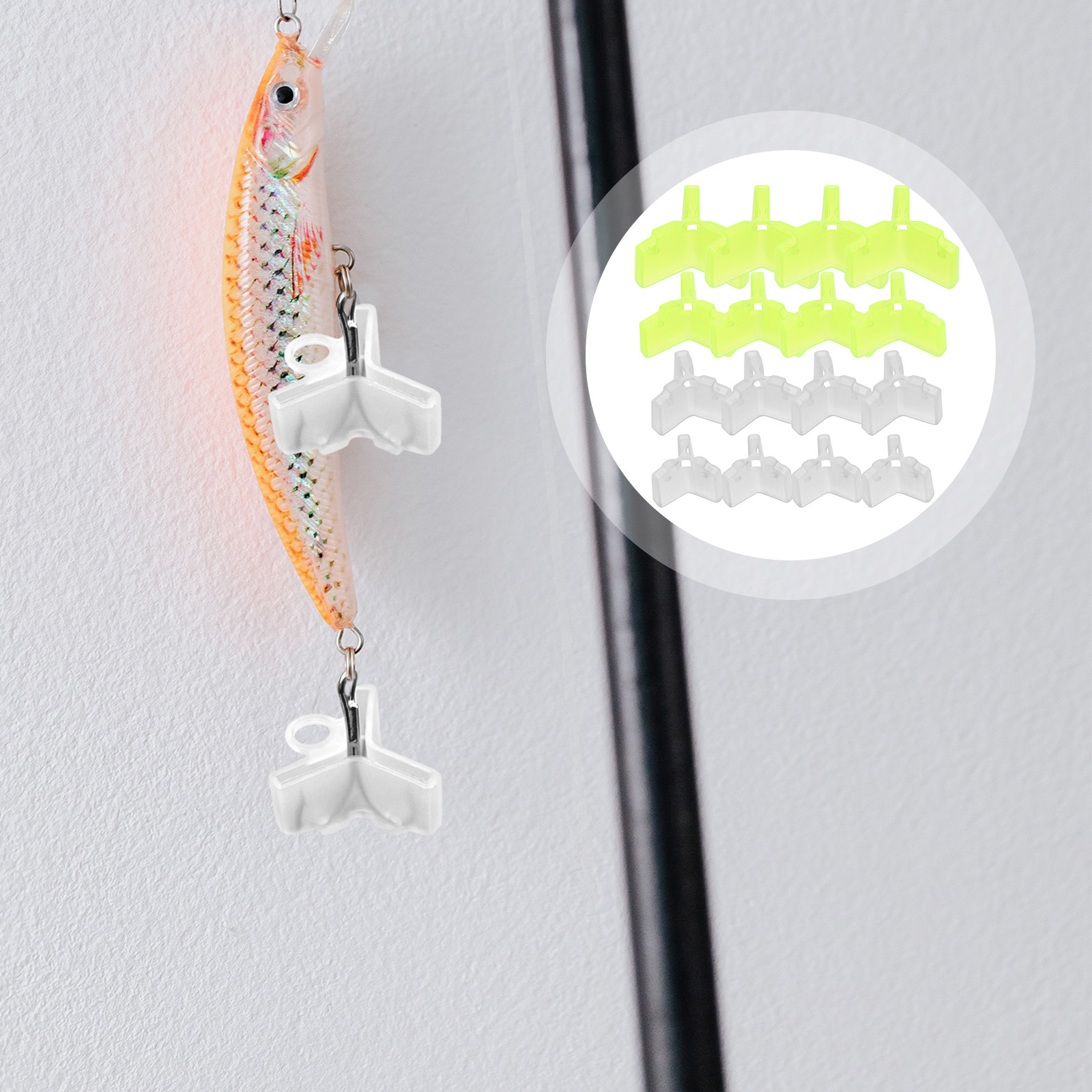 Fishing Equipment Carp - 240 protectores para anzuelos de pesca