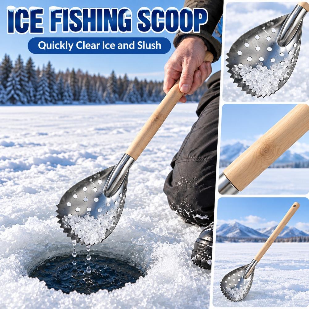 Cucharón para pescar en hielo, - Fishing Equipment Cheap reseña y precio
