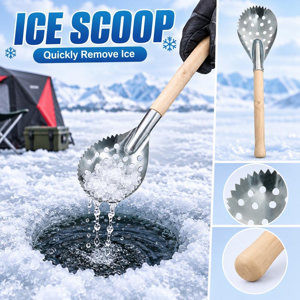 Cucharón para pescar en hielo, - Fishing Equipment Cheap reseña y precio
