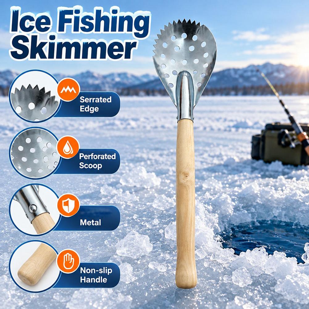 Cucharón para pescar en hielo, - Fishing Equipment Cheap reseña y precio