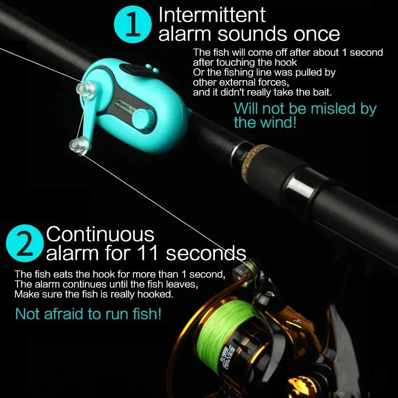Nuevo Alarma de Pesca Electrón - Ice Fishing Tip Up reseña y precio
