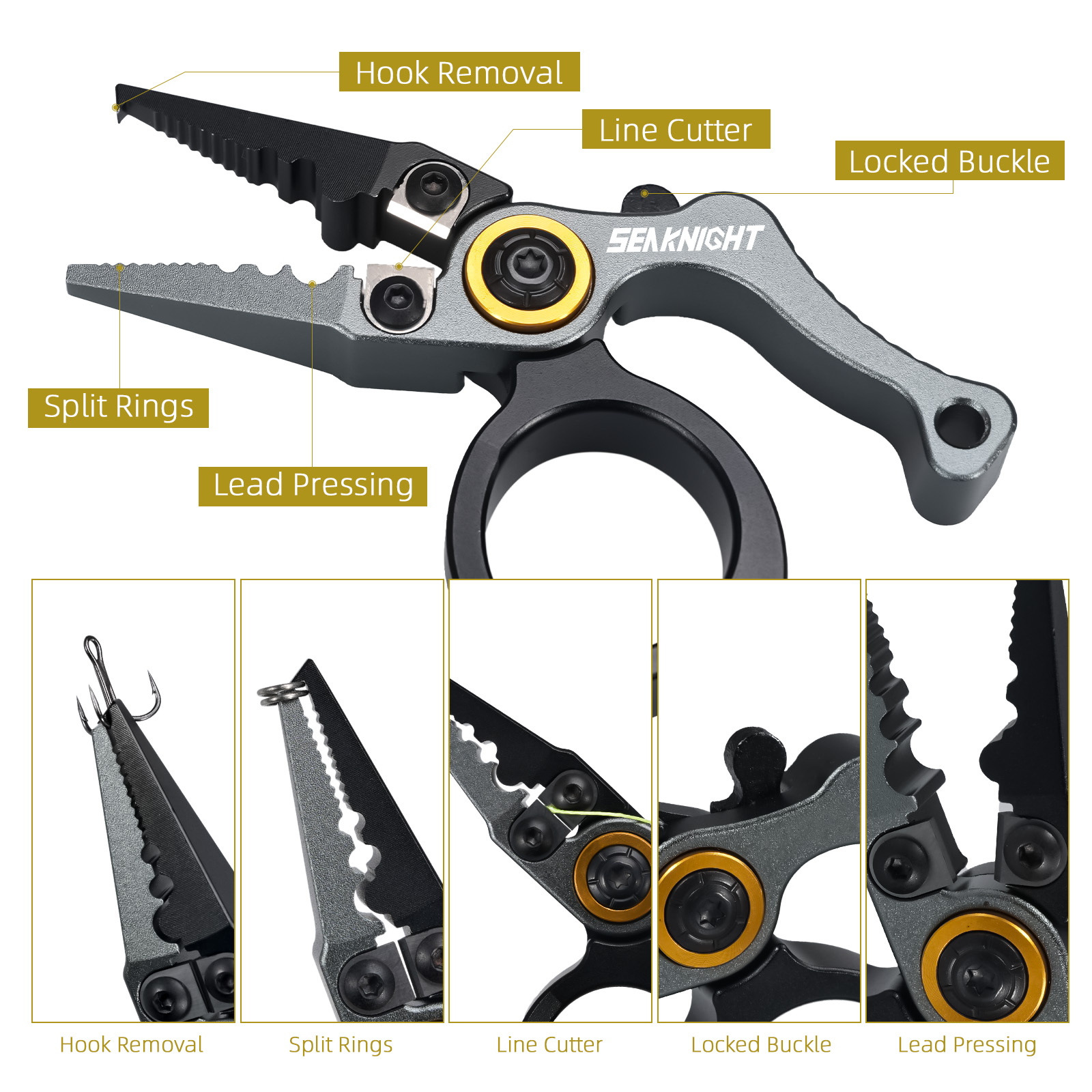 Alicates de pesca de la marca  - Fishing Equipment Brands reseña y precio