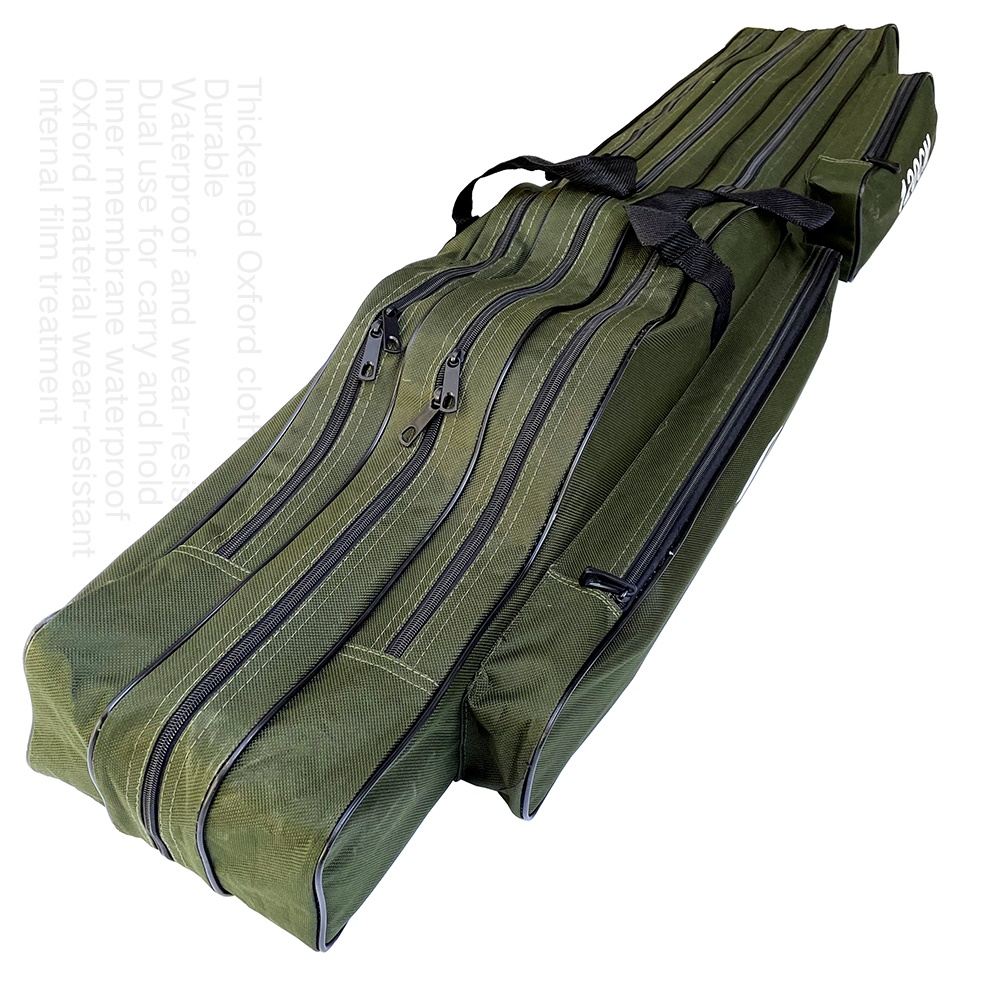 Bolsas de caña de pescar plega - Fishing Equipment Bag reseña y precio