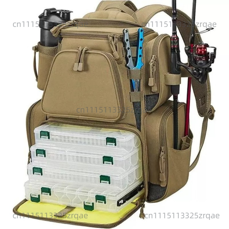 Mochila para Equipo de Pesca c - Fishing Equipment Bag reseña y precio