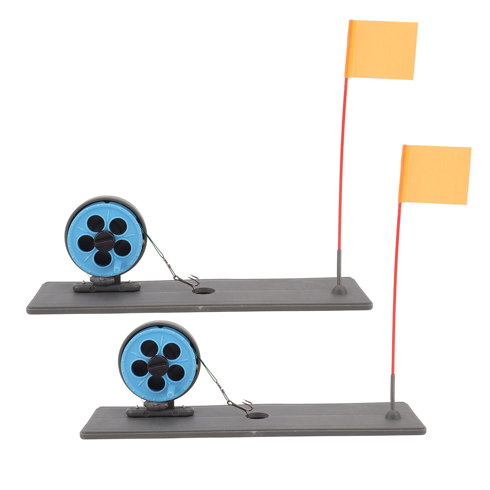 2 unidades de señales flotante - Ice Fishing Tip Up reseña y precio