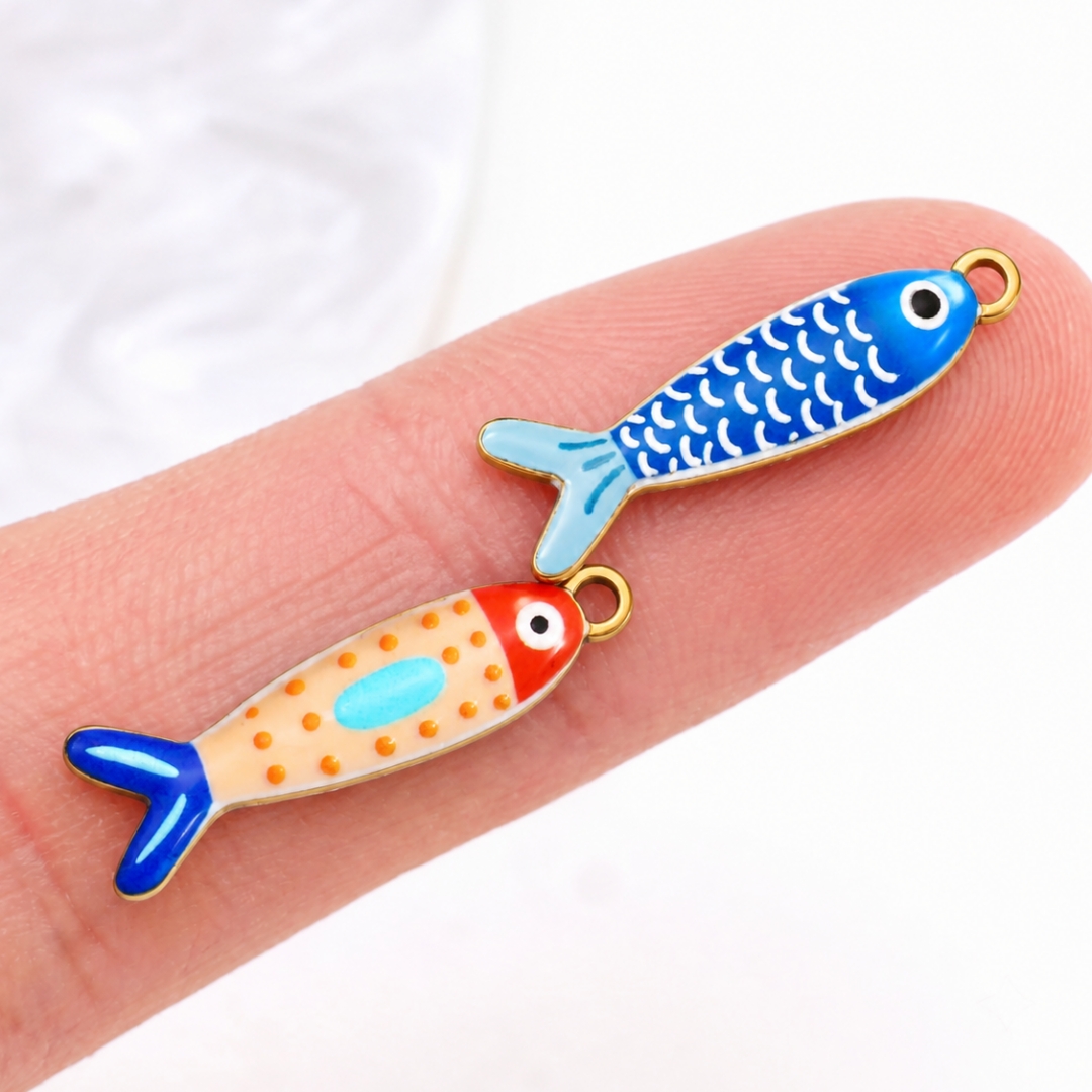 3 piezas de dijes de pez de ac - Fishing Equipment Cheap reseña y precio